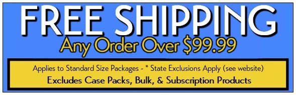 Free Shipping any order Over $99.99, except HI and AK
